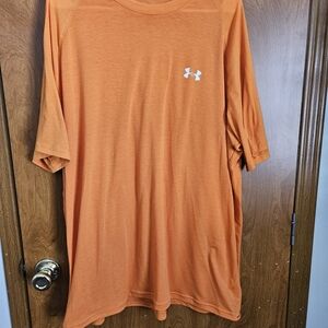 Under Armour Men's Bright Orange Short Sleeve Tee